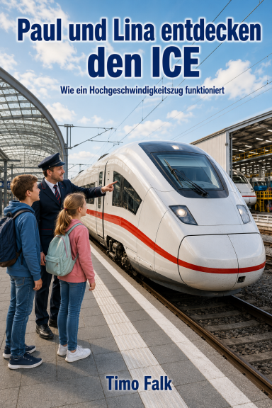 Paul und Lina entdecken den ICE - Wie ein Hochgeschwindigkeitszug funktioniert Buchcover
